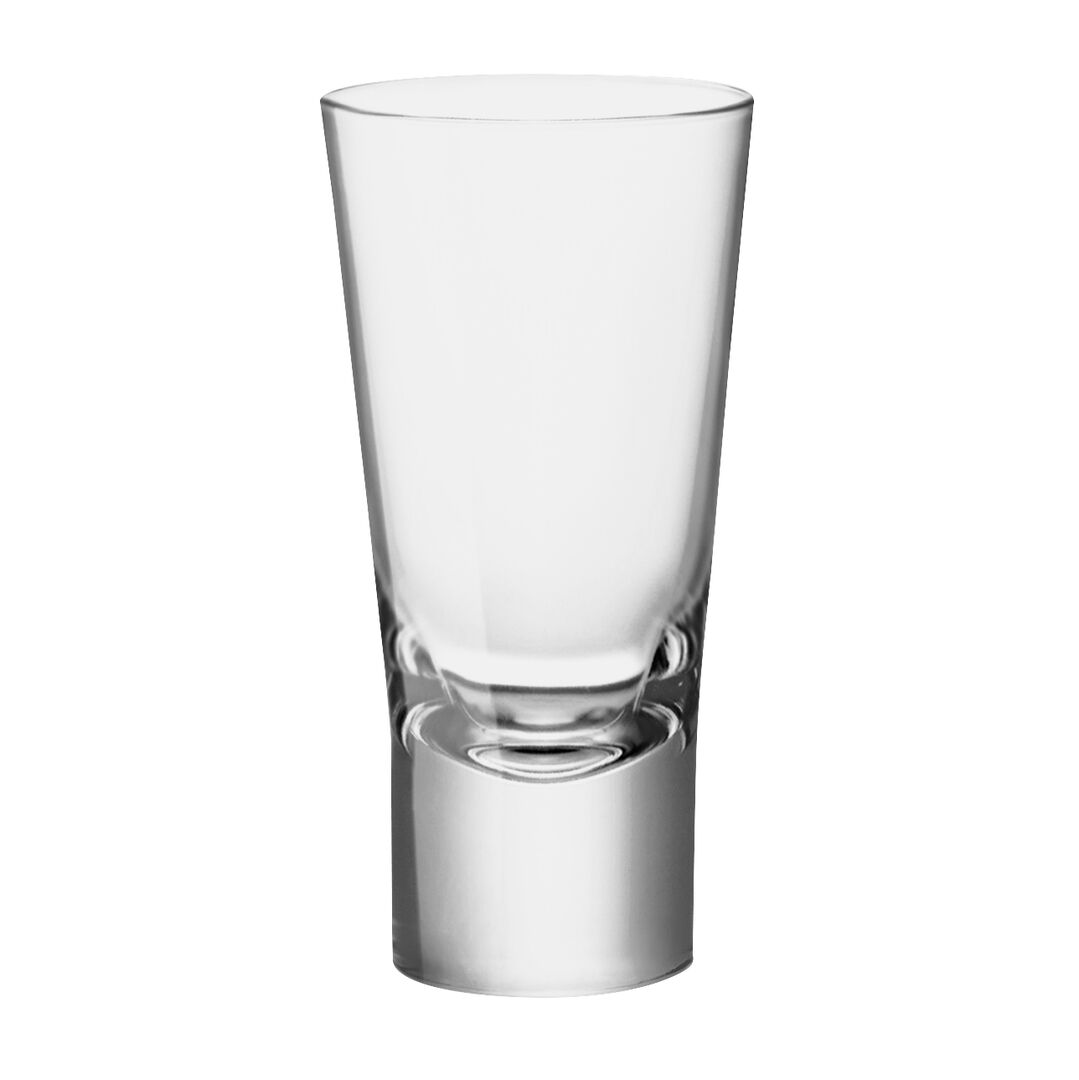 Ypsilon Shot 10.8cm H 7cl Clear Glass Set Drinking Bar Glassware Pack of 24
