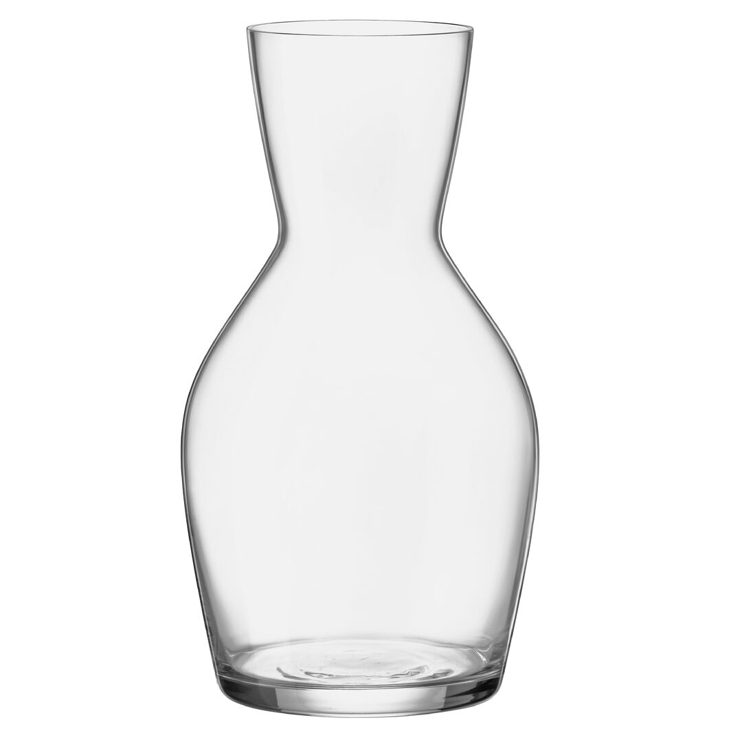 Ypsilon Wine Carafe 21.27cm H 1Ltr Clear Glassware Carafe Tableware Pack of 6