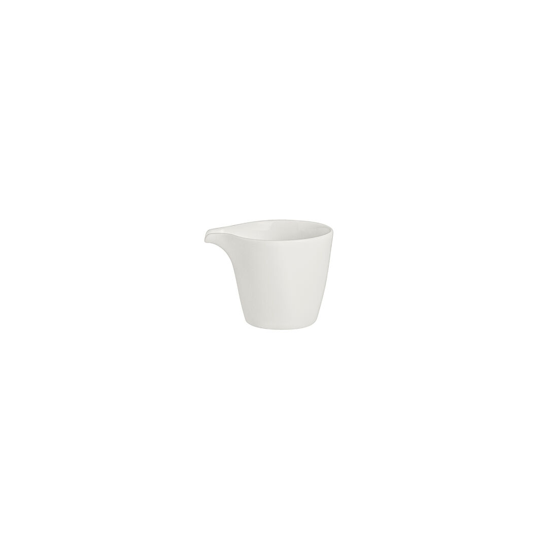 RO White Album Pourer 7.5 x 6.5 x 6cm 11.4cl Ceramic Tableware Set Pack of 12