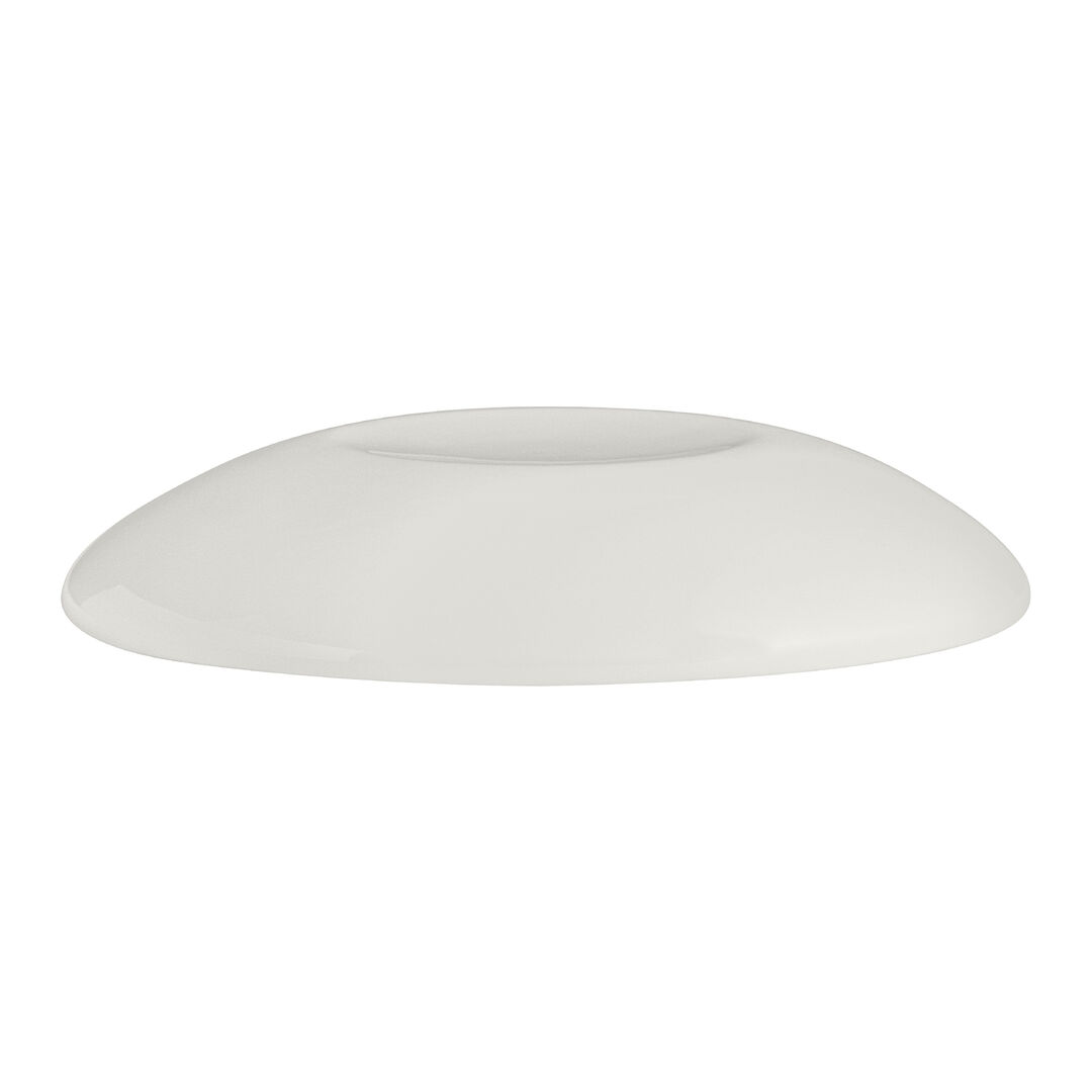 RO White Album Bowl Lid 19 x 3cm Ceramic Bowl Set Home Tableware Pack of 12