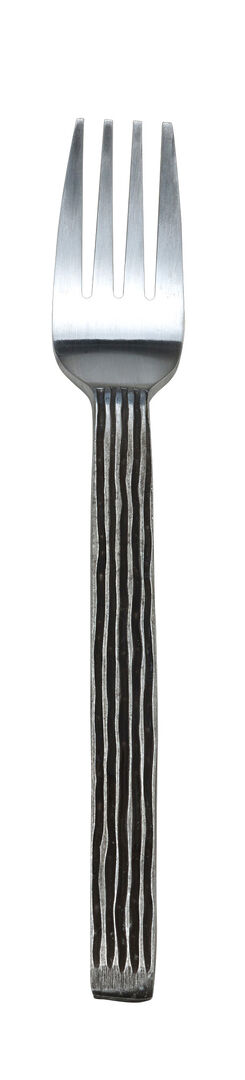Distressed Briar Dessert Fork 17.78cm(7"") Stainless Steel Tableware Pack of 12
