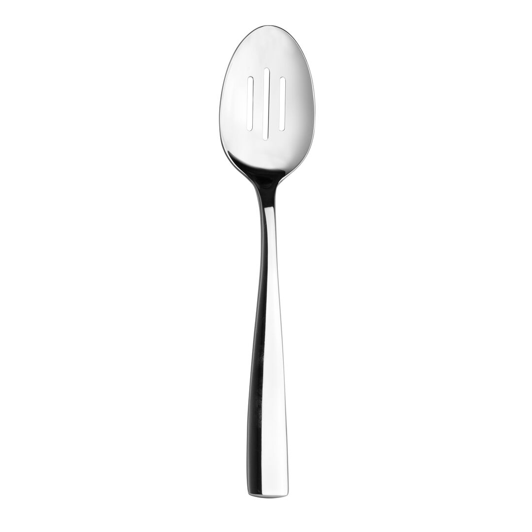 Bryce Slotted Serving Spoon 22.9cm (9"") Stainless Steel Tableware Pack of 12
