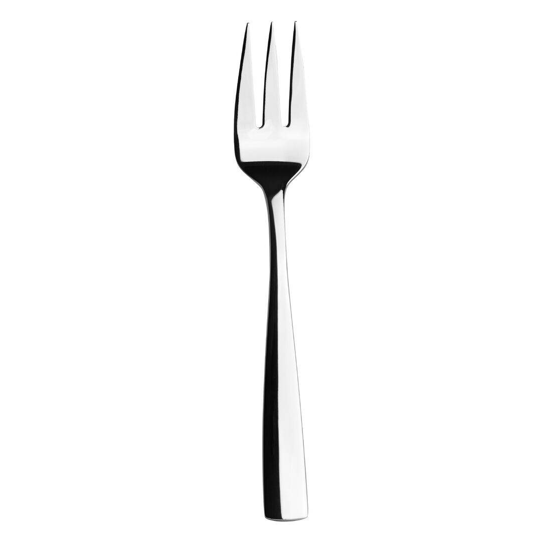 Bryce Long Serving Fork 25.4cm (10"") Stainless Steel Fork Tableware Pack of 12