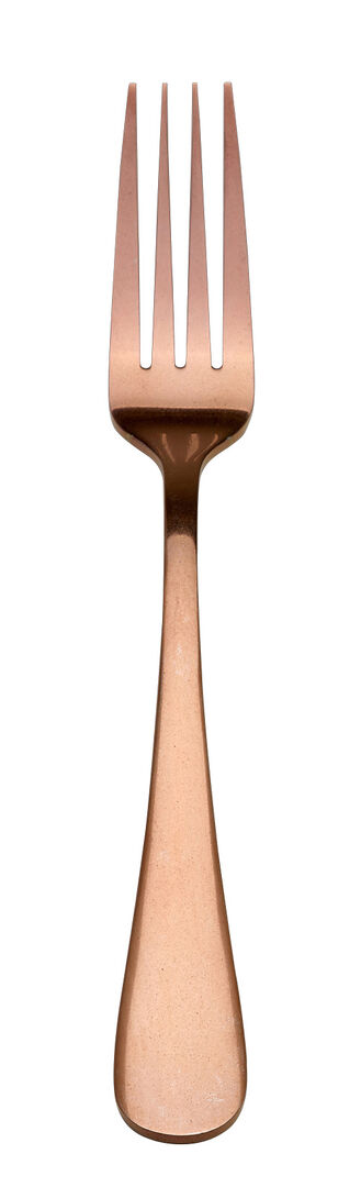 Fulton Vintage Copper Dinner Fork 20.25cm (8"") Stainless Steel Pack of 12