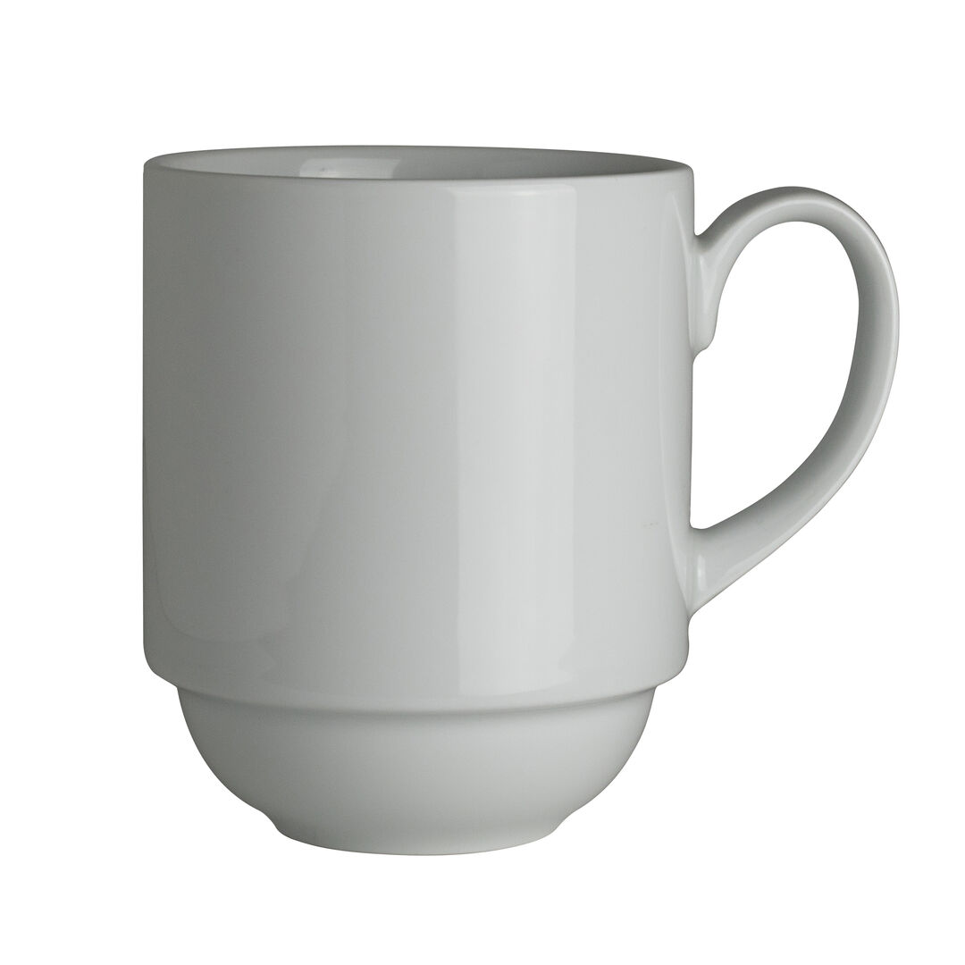 Porcelain Essence Stacking Mug 32.5cl (11oz) Fits Saucer ST7848 ST7948 Pack 36
