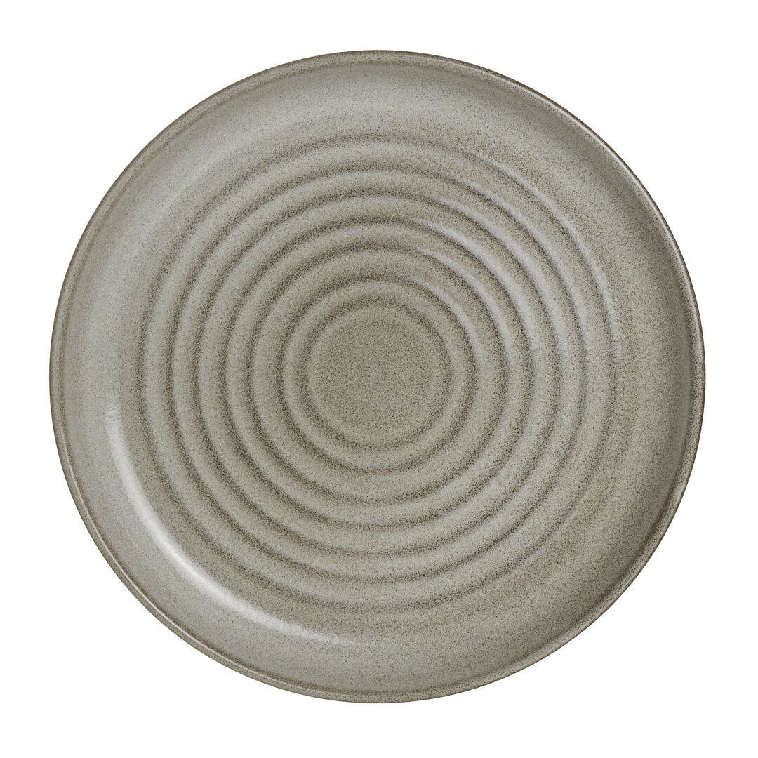Pier Plate 23.2cm (9 1/8"") Ceramic Serving Food Plate Set Tableware Pack of 12