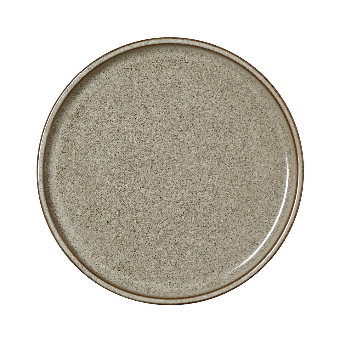 Pier Stack Plate 23cm (9"") Ceramic Serving Food Plate Tableware Pack of 12