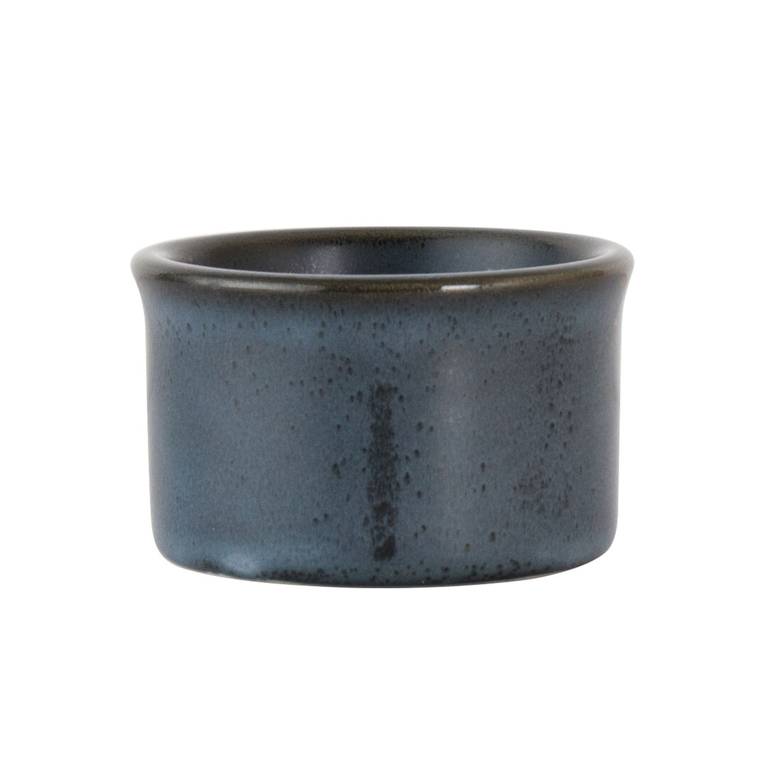Storm Blue Ramekin 8.57cm 18cl Ceramic Serving Bowls Tableware Pack of 24