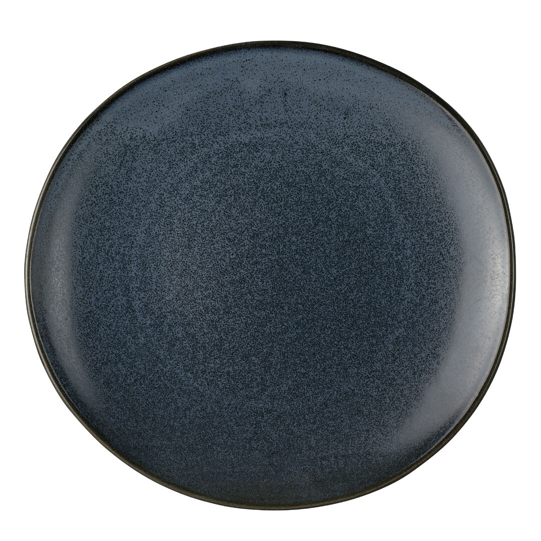 Storm Organic Plate 19cm (7 1/2"") Ceramic Serving Plate Tableware Pack Of 24
