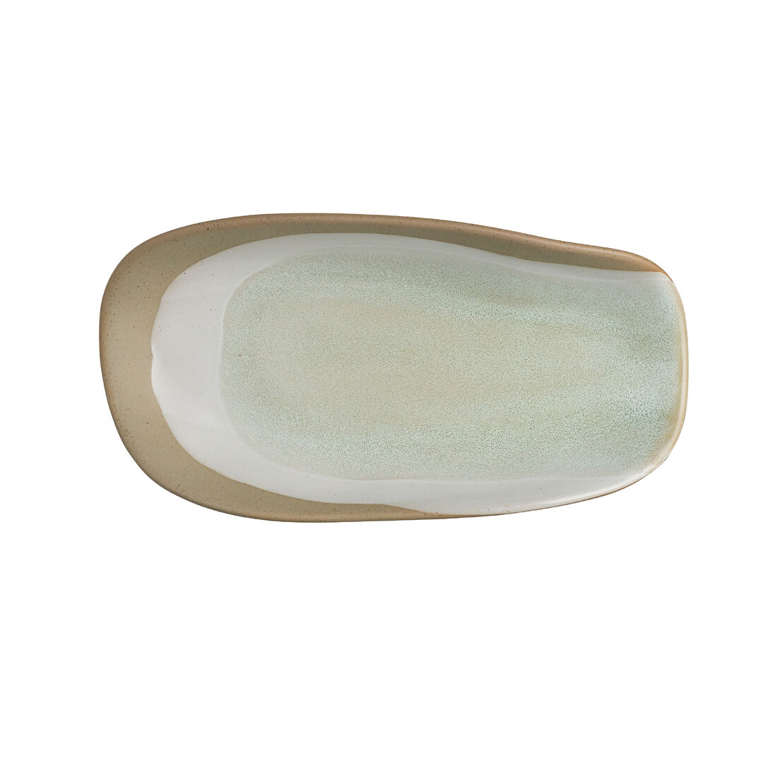 Forager Tray 23 x 12.4cm Ceramic Serving Tray Set Bar Tableware Pack of 12