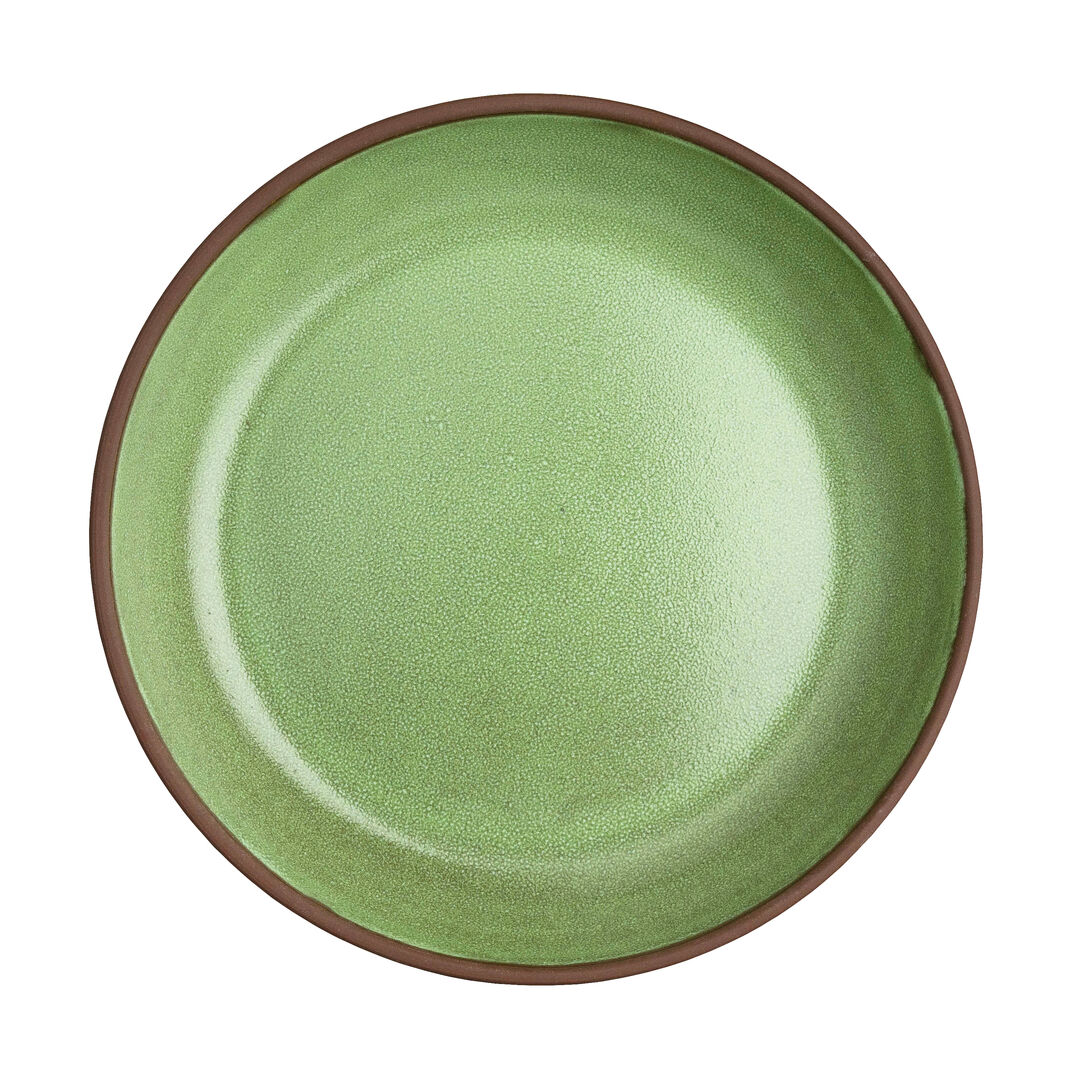 Spice Cardamom Deep Plate 16 x 3cm 28.5cl Ceramic Plate Tableware Pack of 12