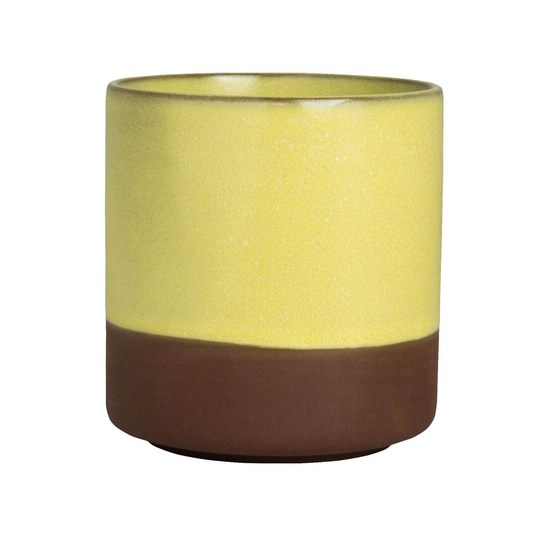 Spice Saffron Cup 8 x 8.6cm 24cl Ceramic Drinking Cup Tableware Pack of 12