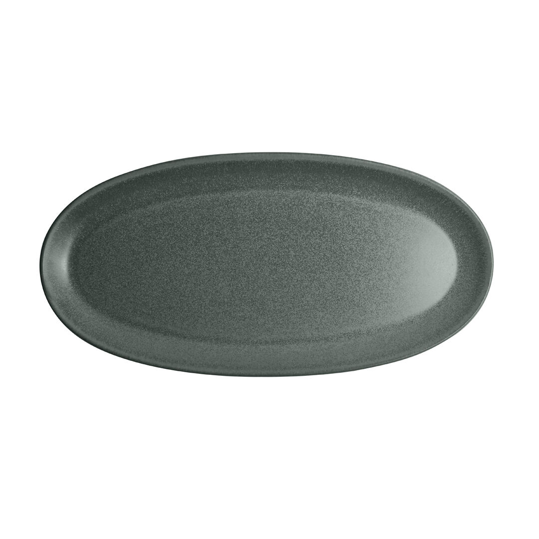 Maham Carnaby Teal Oval Platter 28 x 14cm Bar Ceramic Tableware Pack of 24