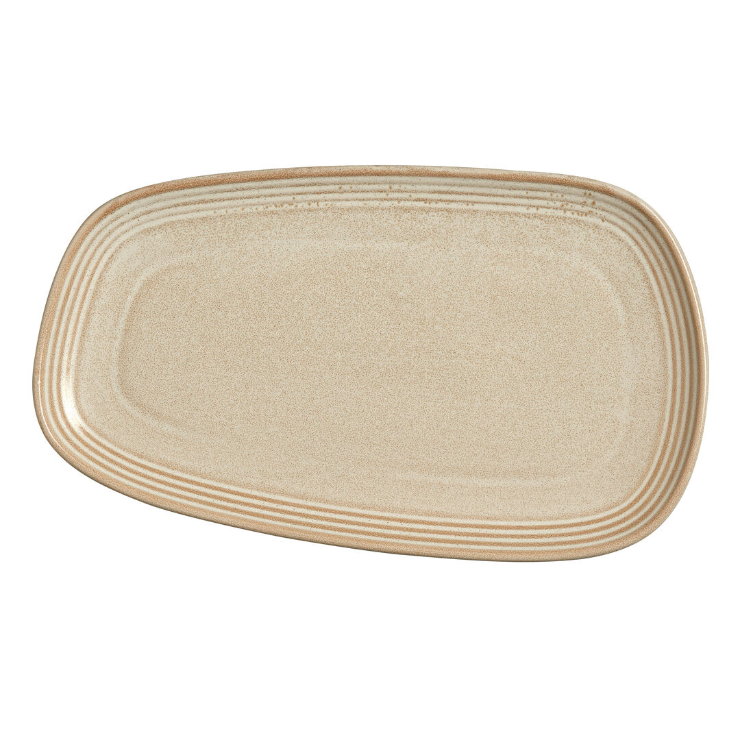 Terrace Truffle Coupe Platter 34cm (13 1/4"") Bar Ceramic Tableware Pack of 12