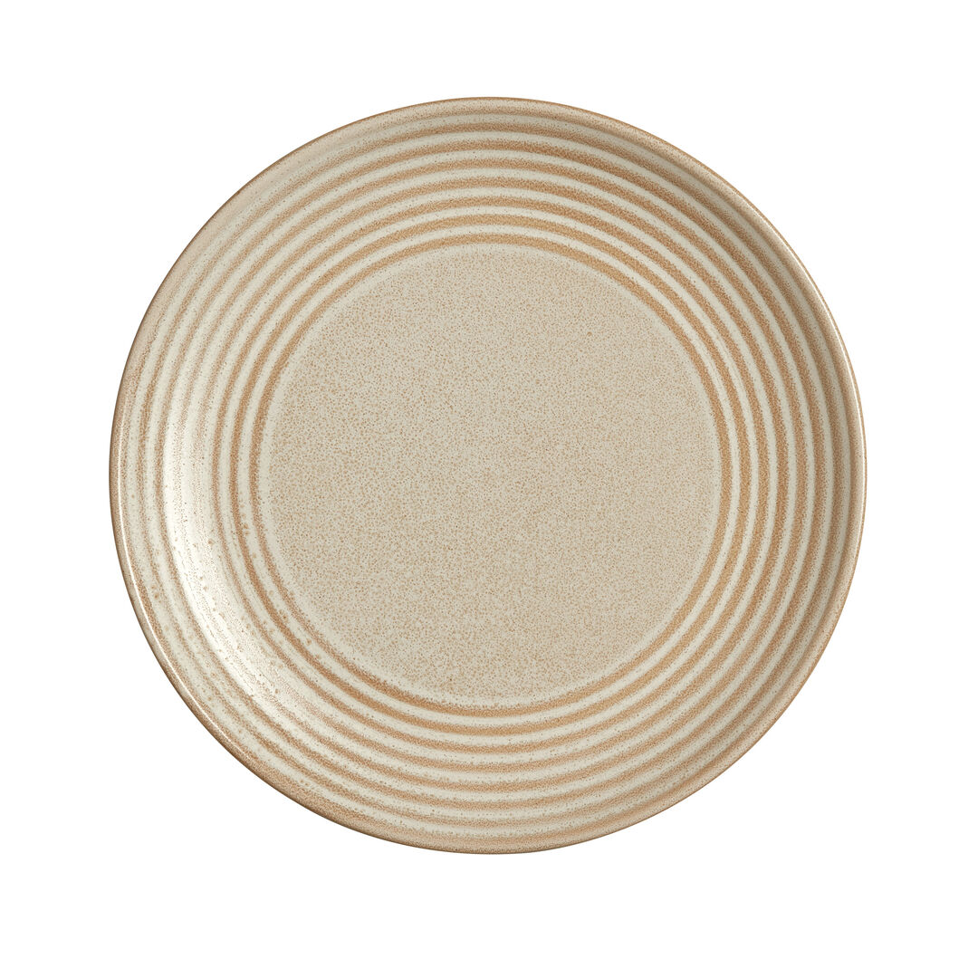 Terrace Truffle Coupe Plate 23.5cm (9 1/4"") Ceramic Plate Tableware Pack of 12