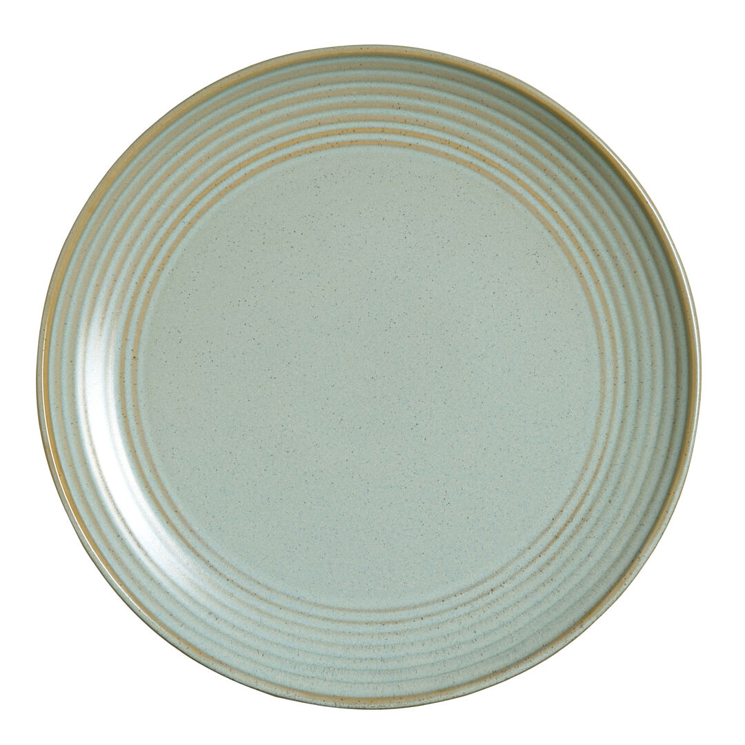 Terrace Juniper Coupe Plate 27cm (10 5/8"") Ceramic Plate Tableware Pack of 12
