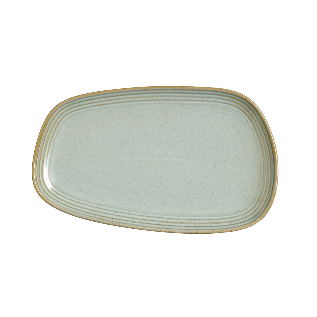 Coupe Platter 29cm (11 1/4"") - Terrace Truffle Ceramic Bar Tableware Pack of 12