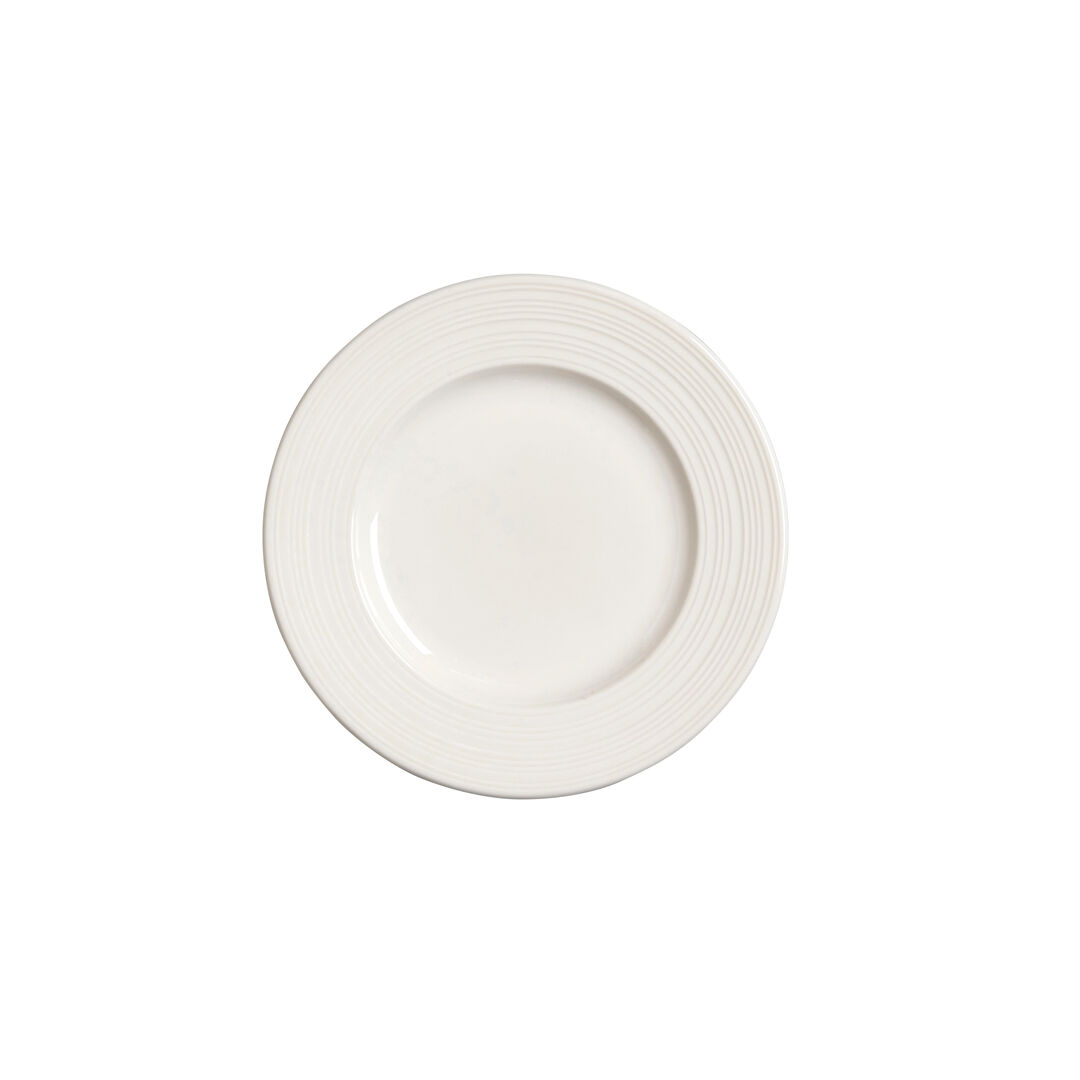 Concorde Rim Plate 16.5cm (6 1/2"") Porcelain Serving Plate Tableware Pack of 12