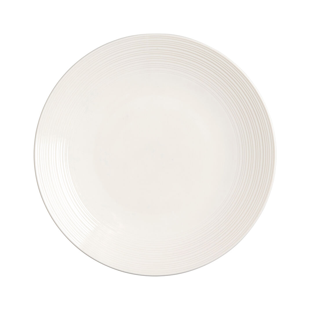 Concorde Coupe Plate 25.5cm (10"") Porcelain Plate Set Bar Tableware Pack of 12