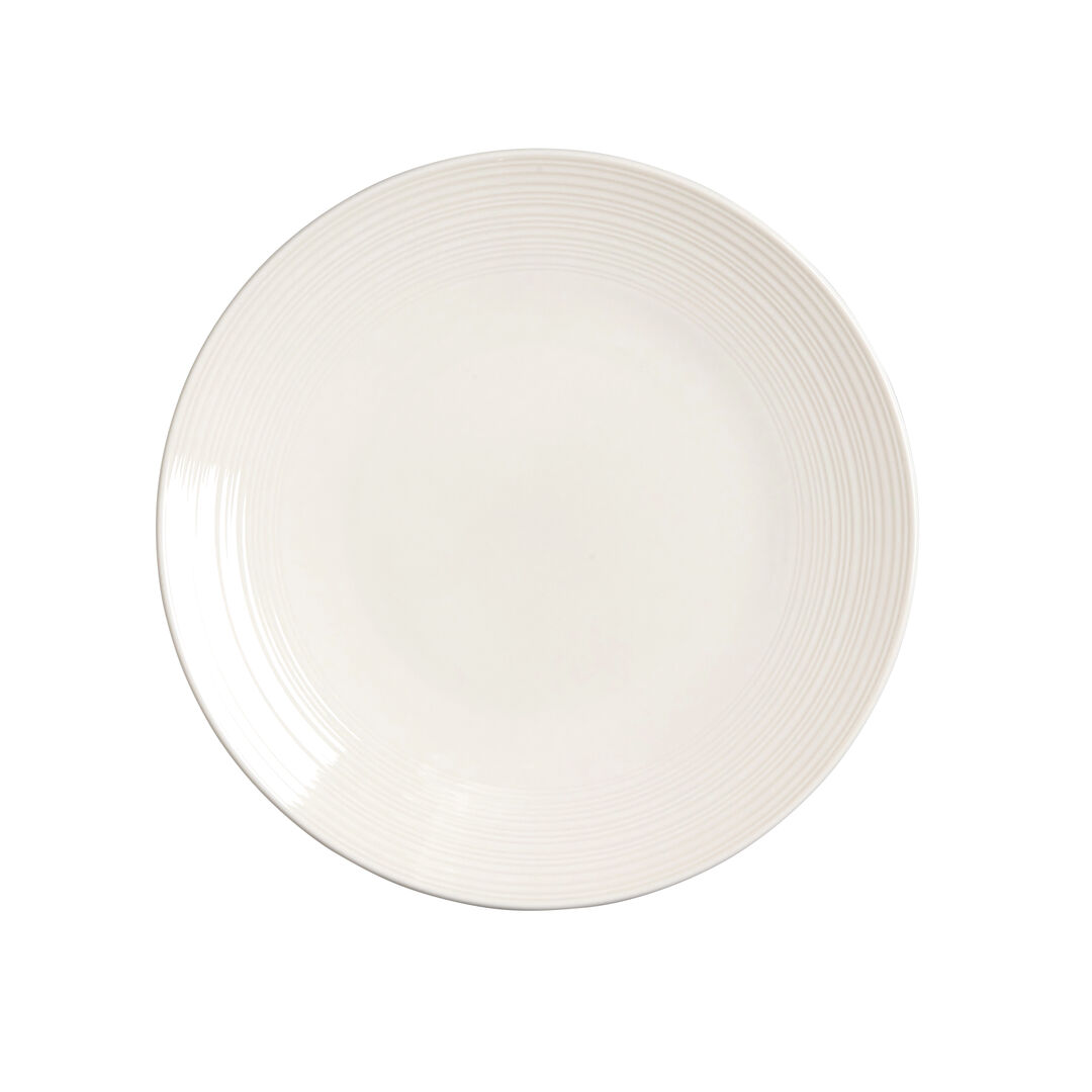 Concorde Coupe Plate 23cm (9"") Porcelain Plate Set Bar Tableware Pack of 12