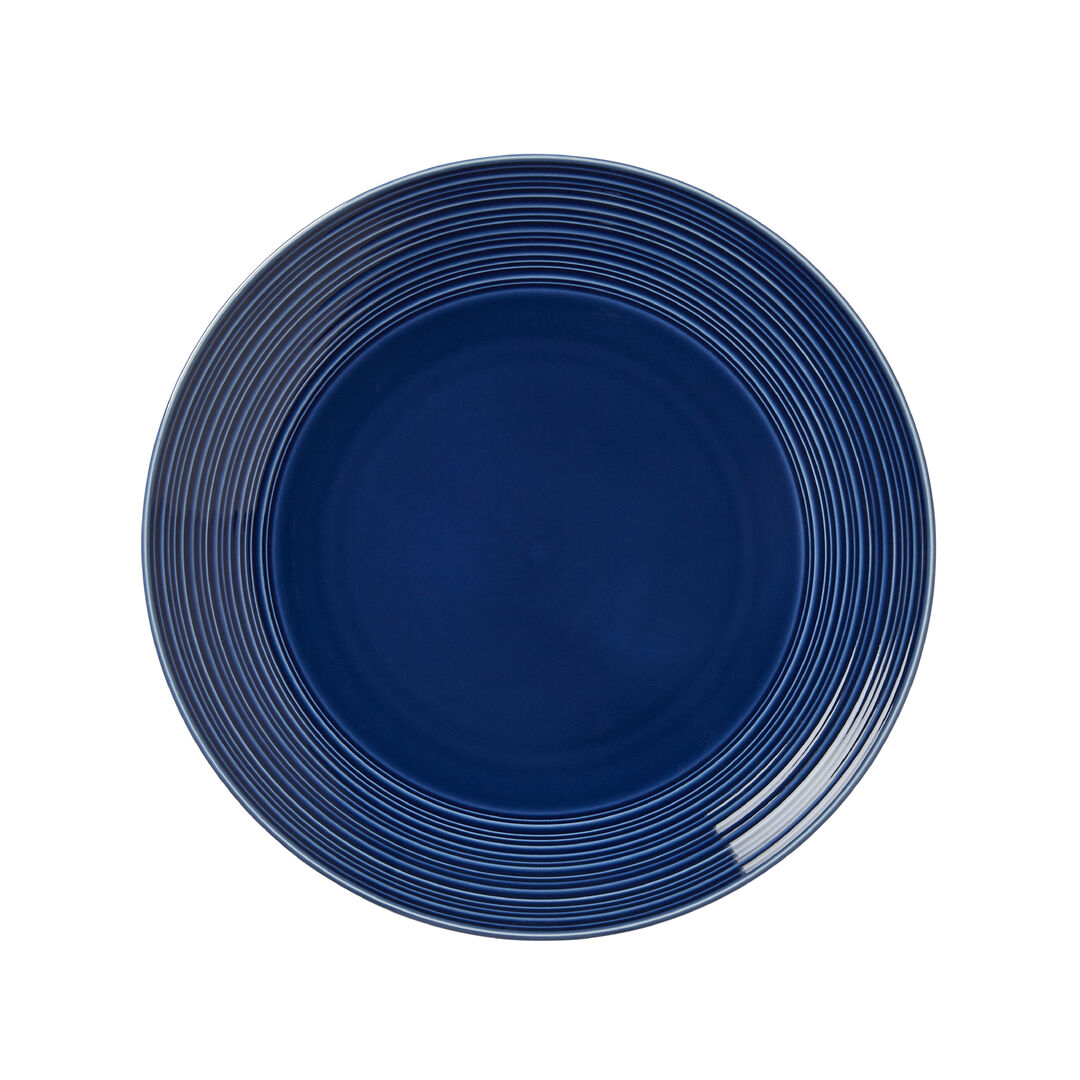 Concorde Midnight Blue Coupe Plate 25.5cm (10"") Porcelain Tableware Pack of 12