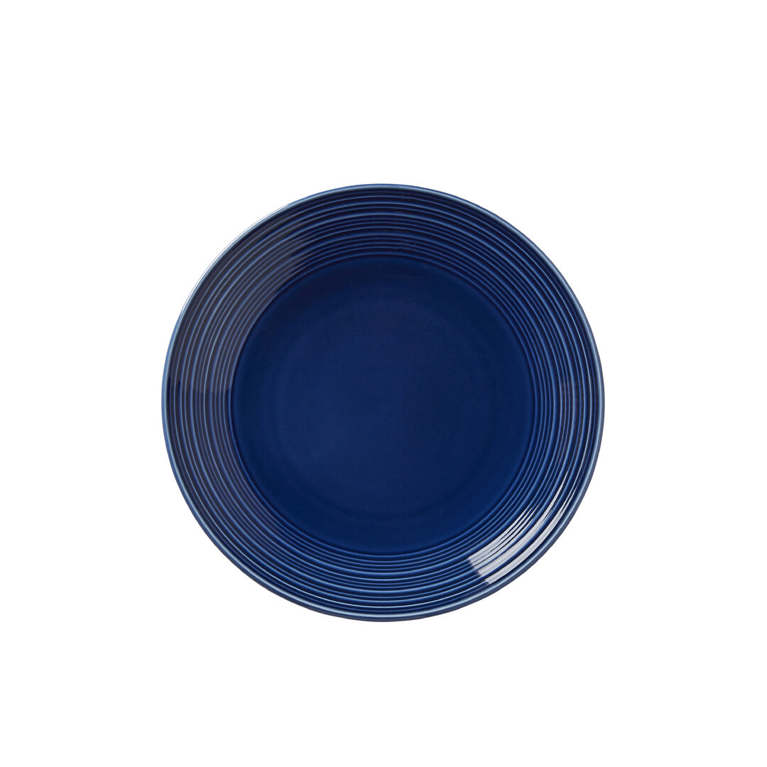 Concorde Midnight Blue Coupe Plate 20.25cm (8"") Porcelain Tableware Pack of 12