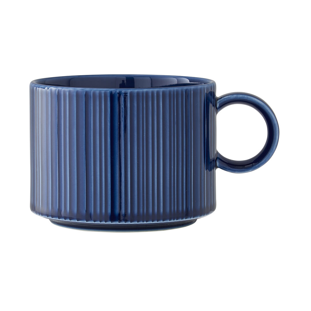 Concorde Midnight Blue Can Cup 34cl (12oz) Porcelain Cup Tableware Pack of 12