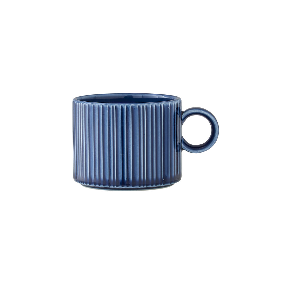 Concorde Midnight Blue Can Cup 8.5cl (3oz) Porcelain Cup Tableware Pack of 12