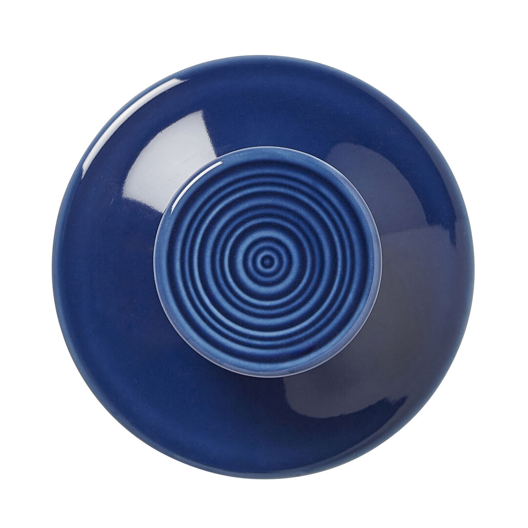 Concorde Midnight Blue Lid of Beverage Pot Porcelain Ceramic Pot Lid Pack of 12