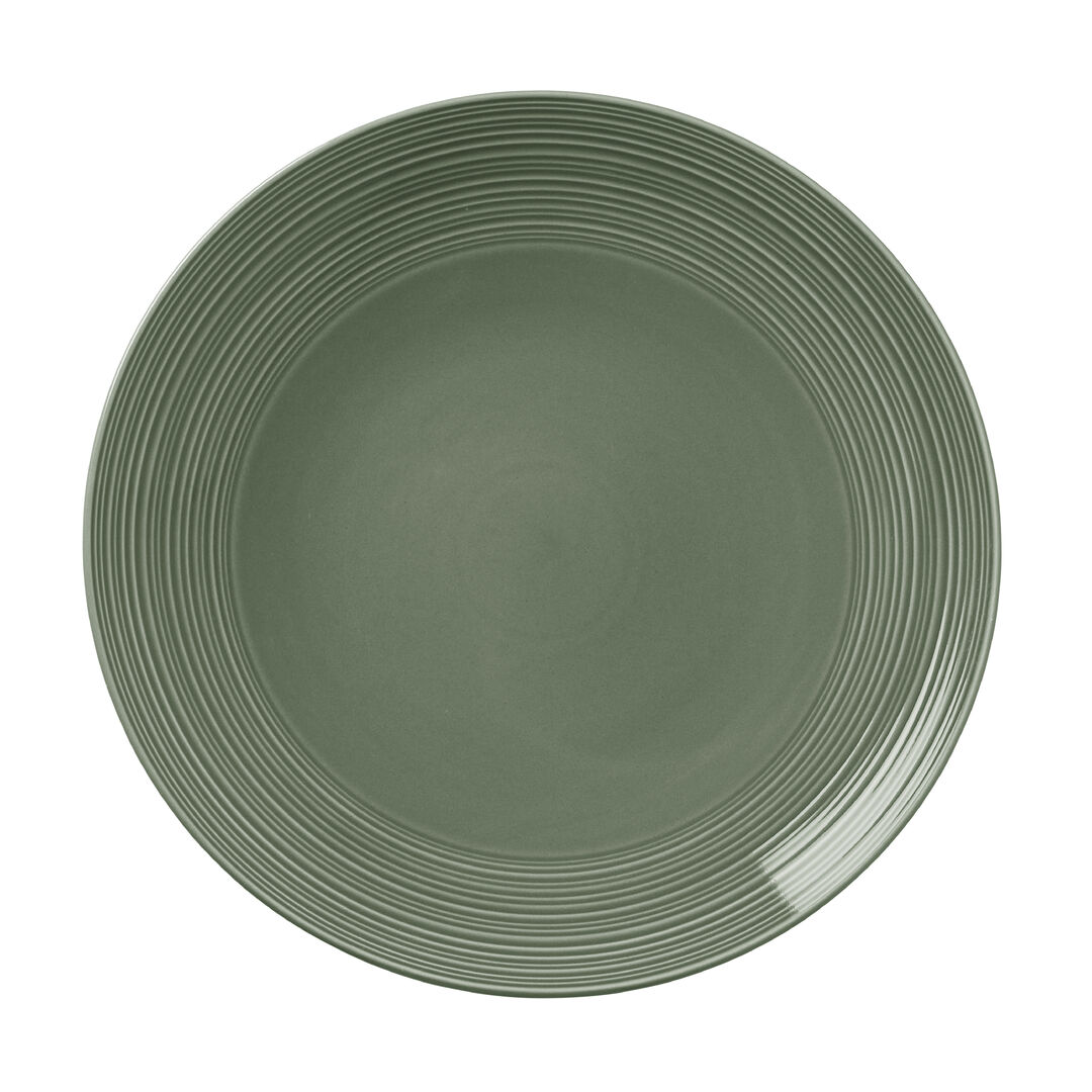 Concorde Fern Coupe Plate 28cm (11"") Porcelain Plate Bar Tableware Pack of 12