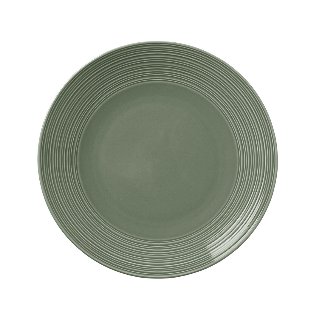 Concorde Fern Coupe Plate 25.5cm (10"") Porcelain Plate Bar Tableware Pack of 12