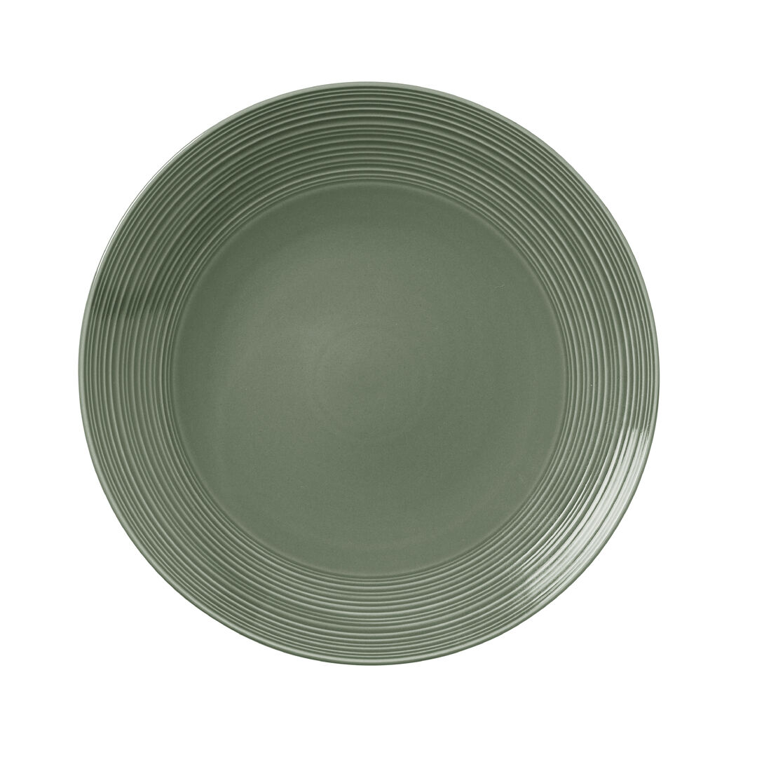 Concorde Fern Coupe Plate 23cm (9"") Porcelain Plate Bar Tableware Pack of 12