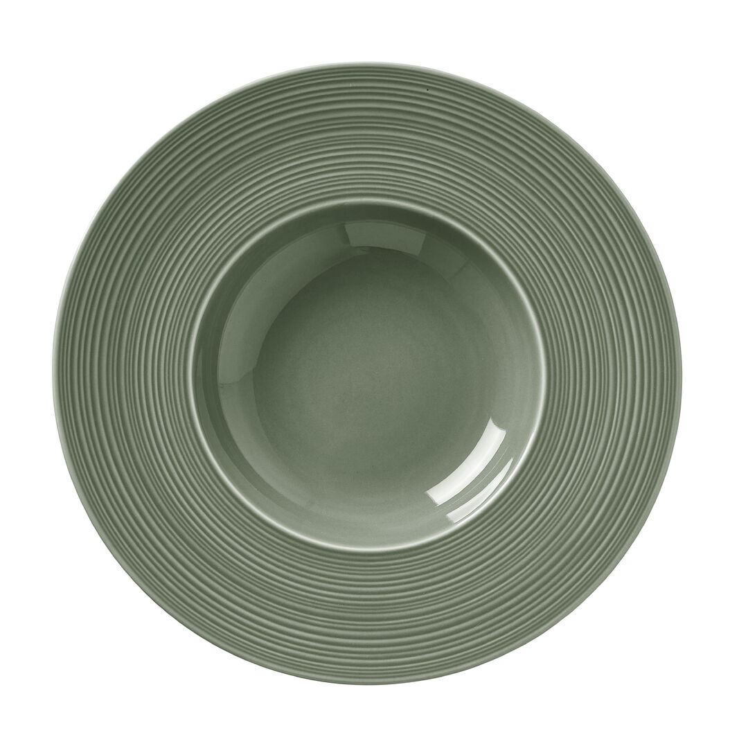 Concorde Fern Rim Pasta Bowl 28.5cm 34.75cl Porcelain Bowl Tableware Pack of 12