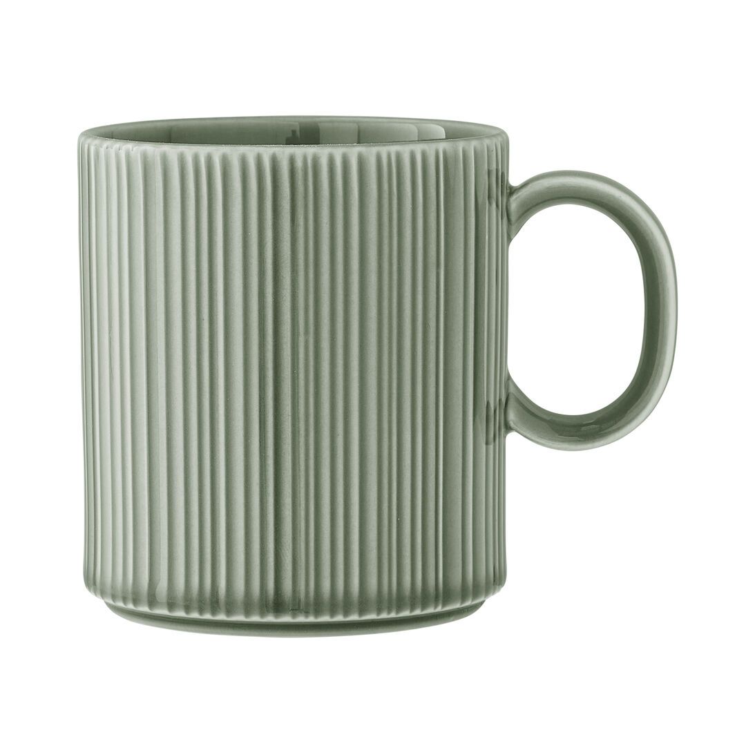 Porcelain Mug Concorde Fern Mug Drinking Tableware Home 34cl (12oz) Pack of 12