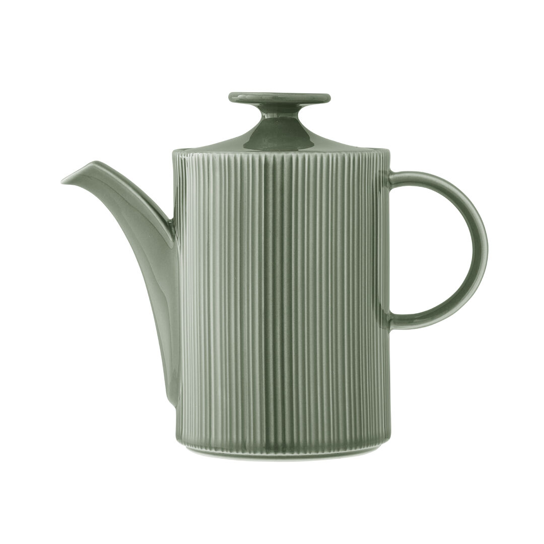 Concorde Fern Beverage Pot 60cl (21oz) Ceramic Serving Drink Pot Set Pack of 6
