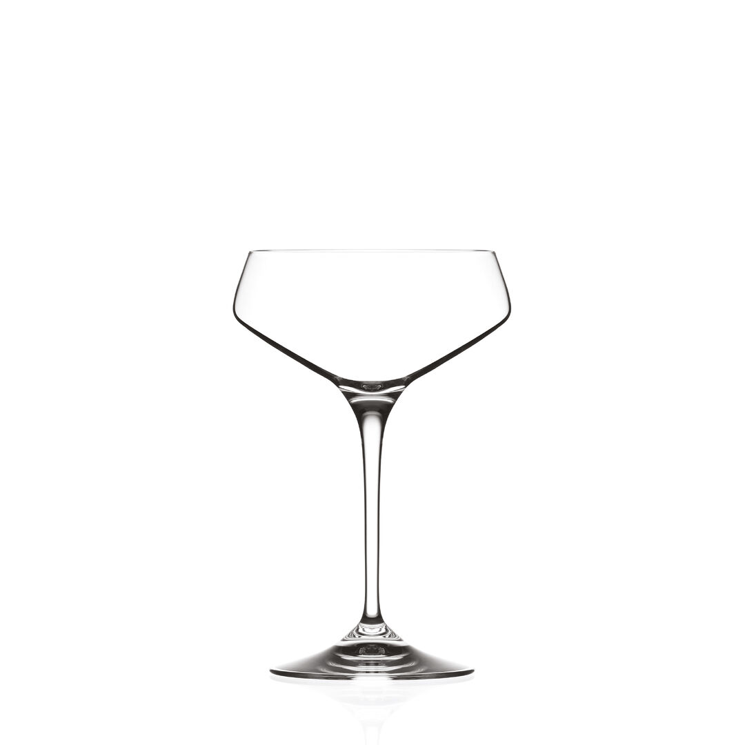 Aria Champagne Saucer 17.15cm H 33.5 cl Clear Drinking Glassware Pack of 12