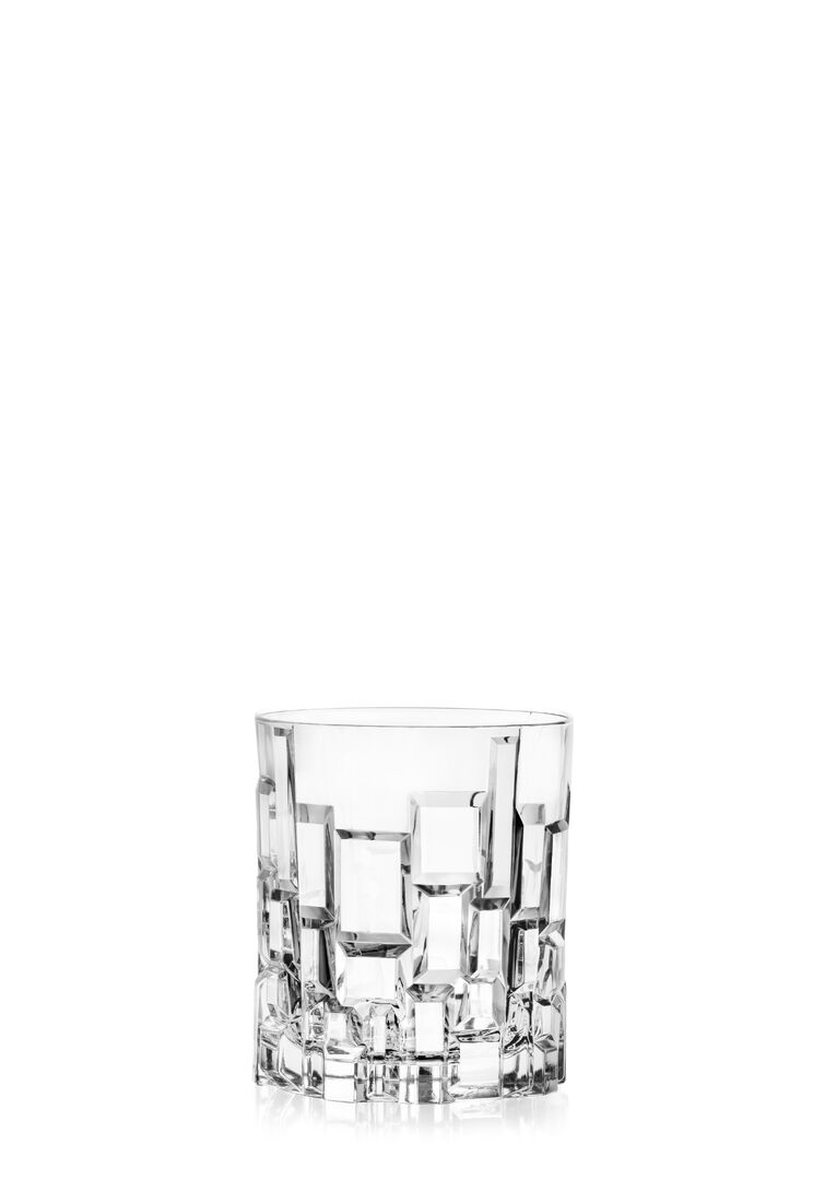 Etna DOF Tumbler Drinking Glasses Clear Glassware 9.53cm H 33cl Pack Of 12
