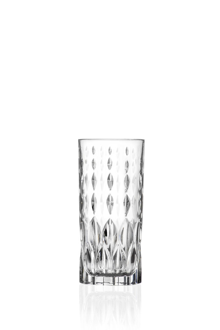 Marilyn Clear Hiball Tumbler Drinking Water Glassware 15.24cm H 35cl Pack Of 12 - Picture 1 of 1
