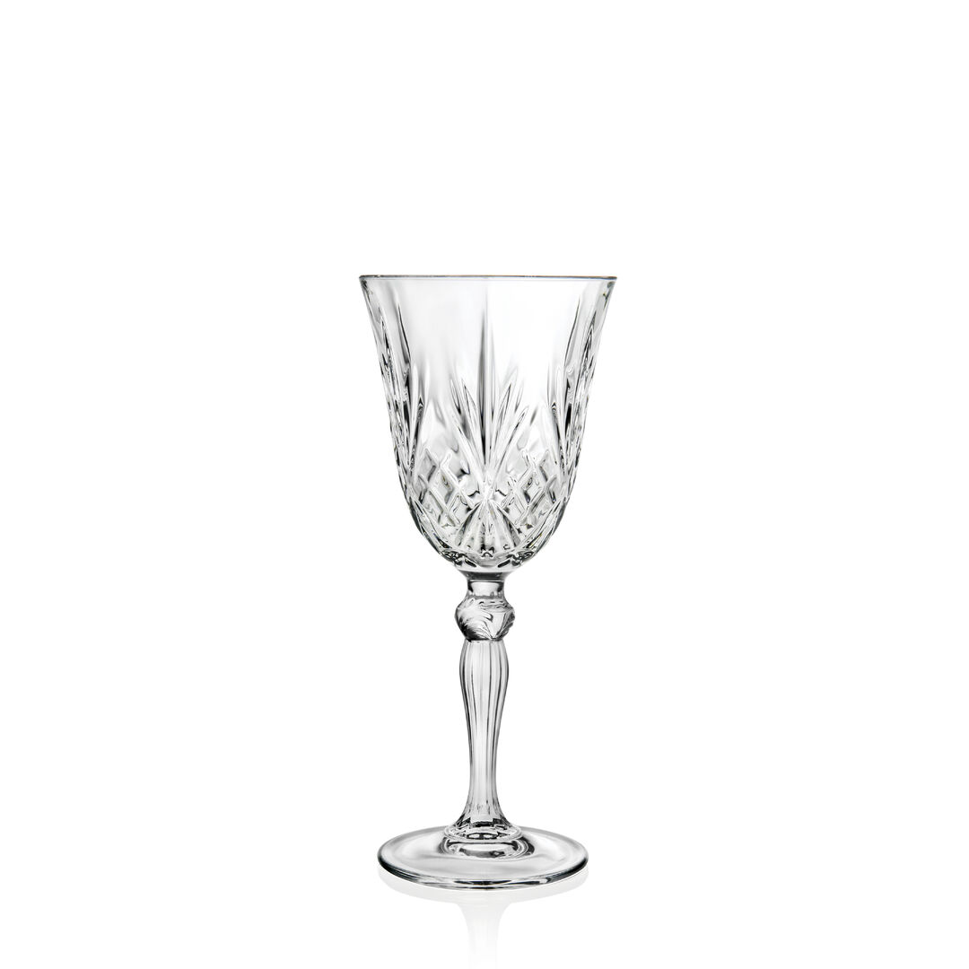 Melodia Goblet 21cl Clear Drinking Glassware Ideal For Bar & Pub Pack of 12