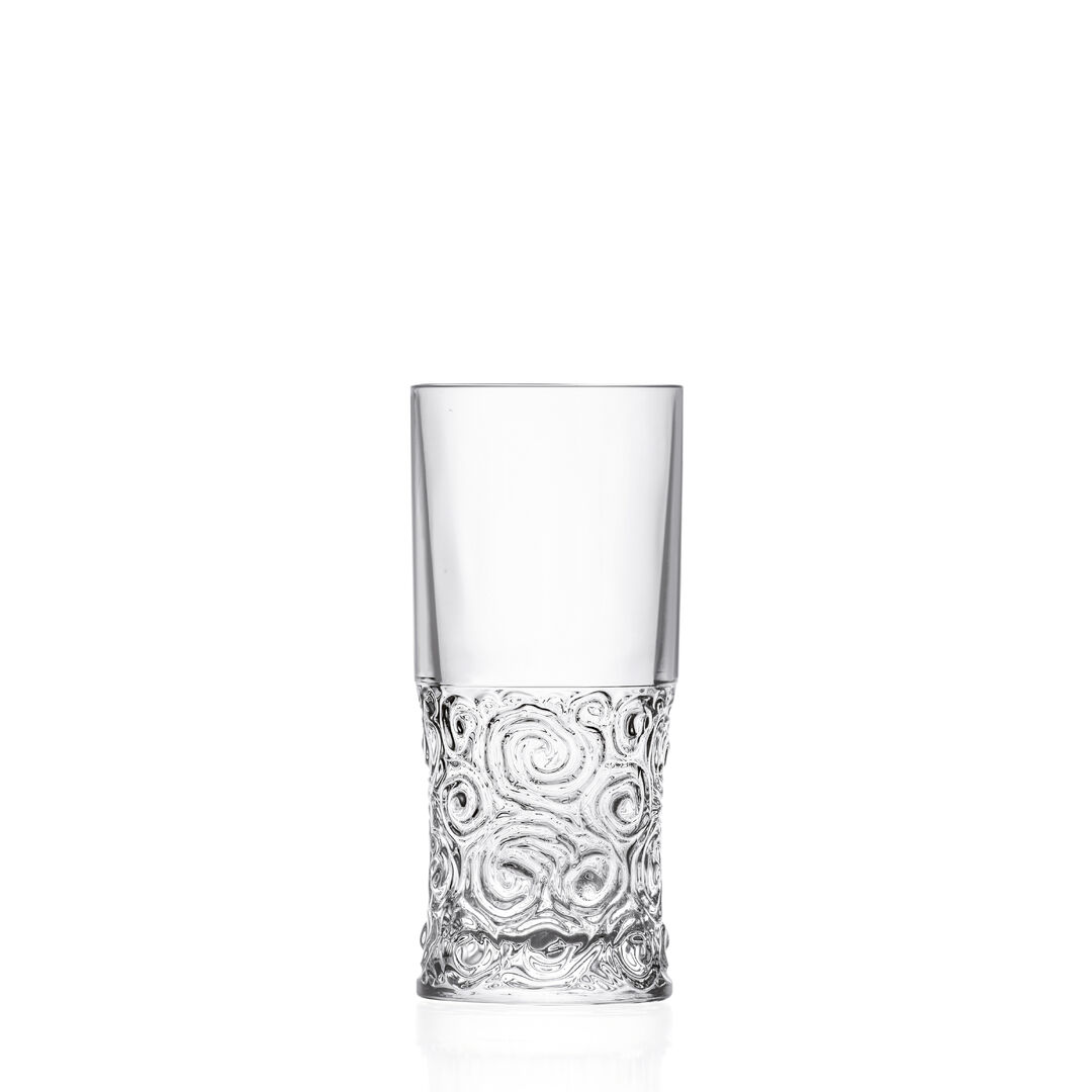 Soul Hi-Ball Tumbler Drinking Glass Clear Glassware 15.56cm H 35.2cl Pack Of 12