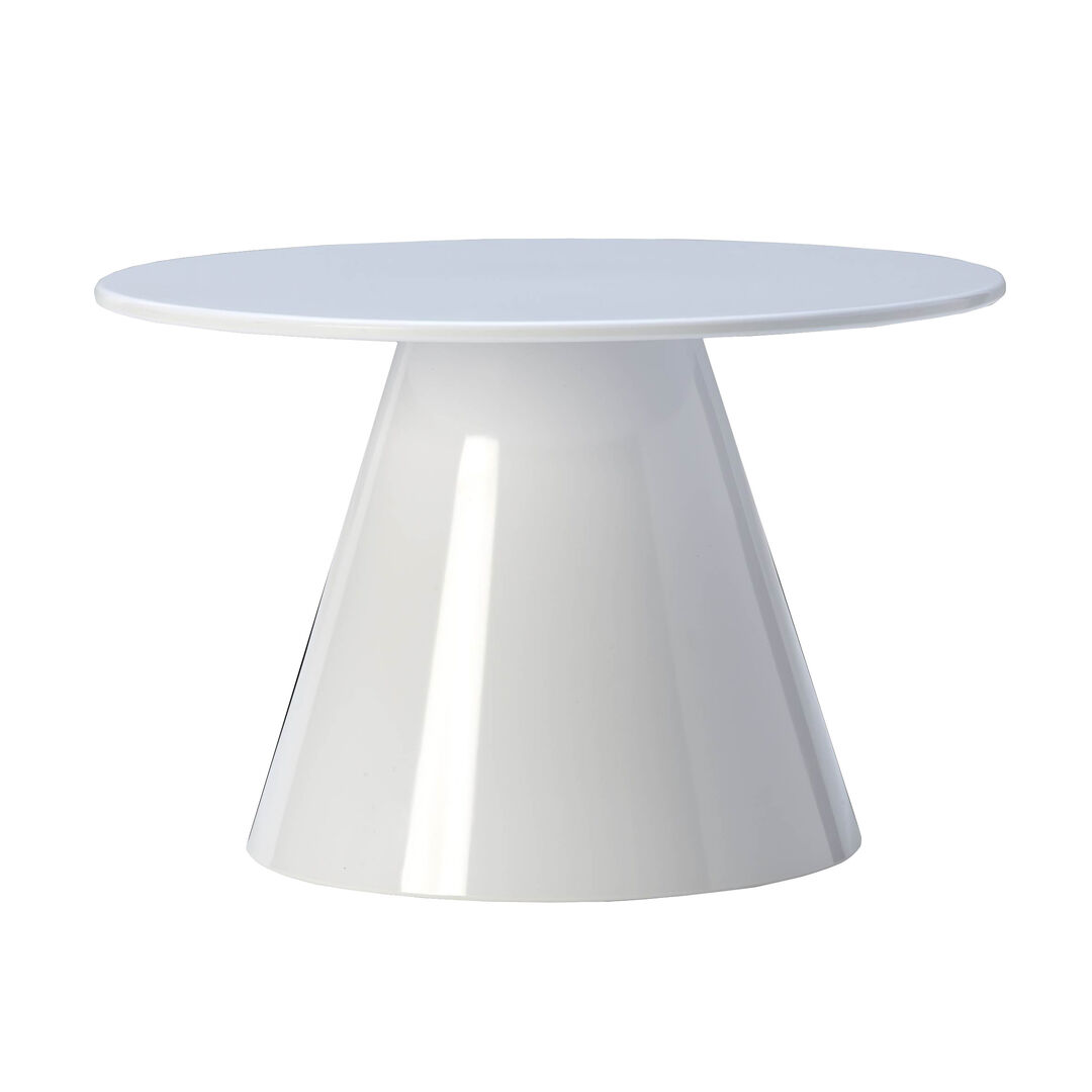 Melamine Risers White Pedestal for Round Top 17.8cm (7"") Dish Riser Pack of 1