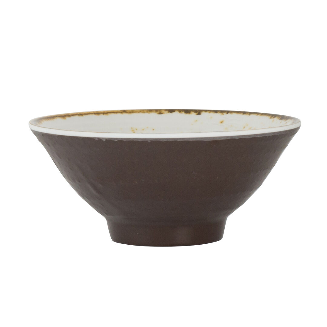 Craft White Bowl 14.3cm 41cl Melamine Bowl Set Home Hotel Tableware Pack of 6