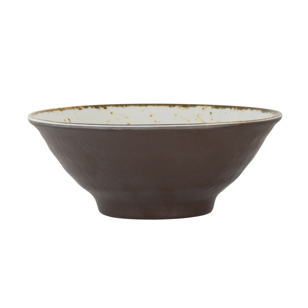 Craft White Bowl 18cm 59cl Melamine Bowl Set Home Hotel Tableware Pack of 6