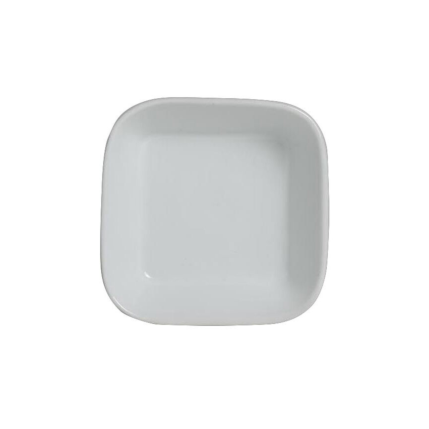 Cafe Porcelain Square Ramekin 7.9cm 8.2cl Serving Bowls Tableware Pack of 36