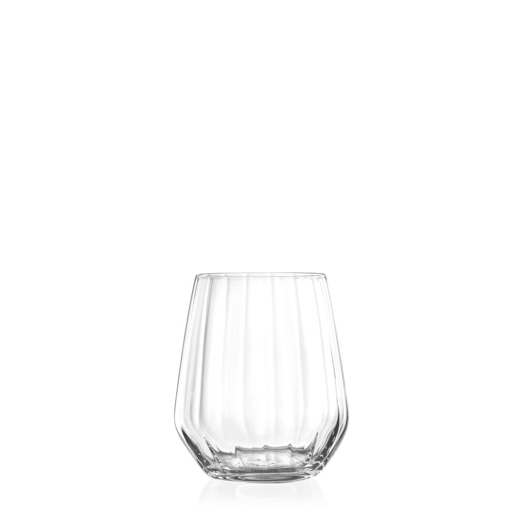 Optiq DOF 9.84cm H 42cl Drinking Clear Glass Tumbler Bars Glassware Pack of 12