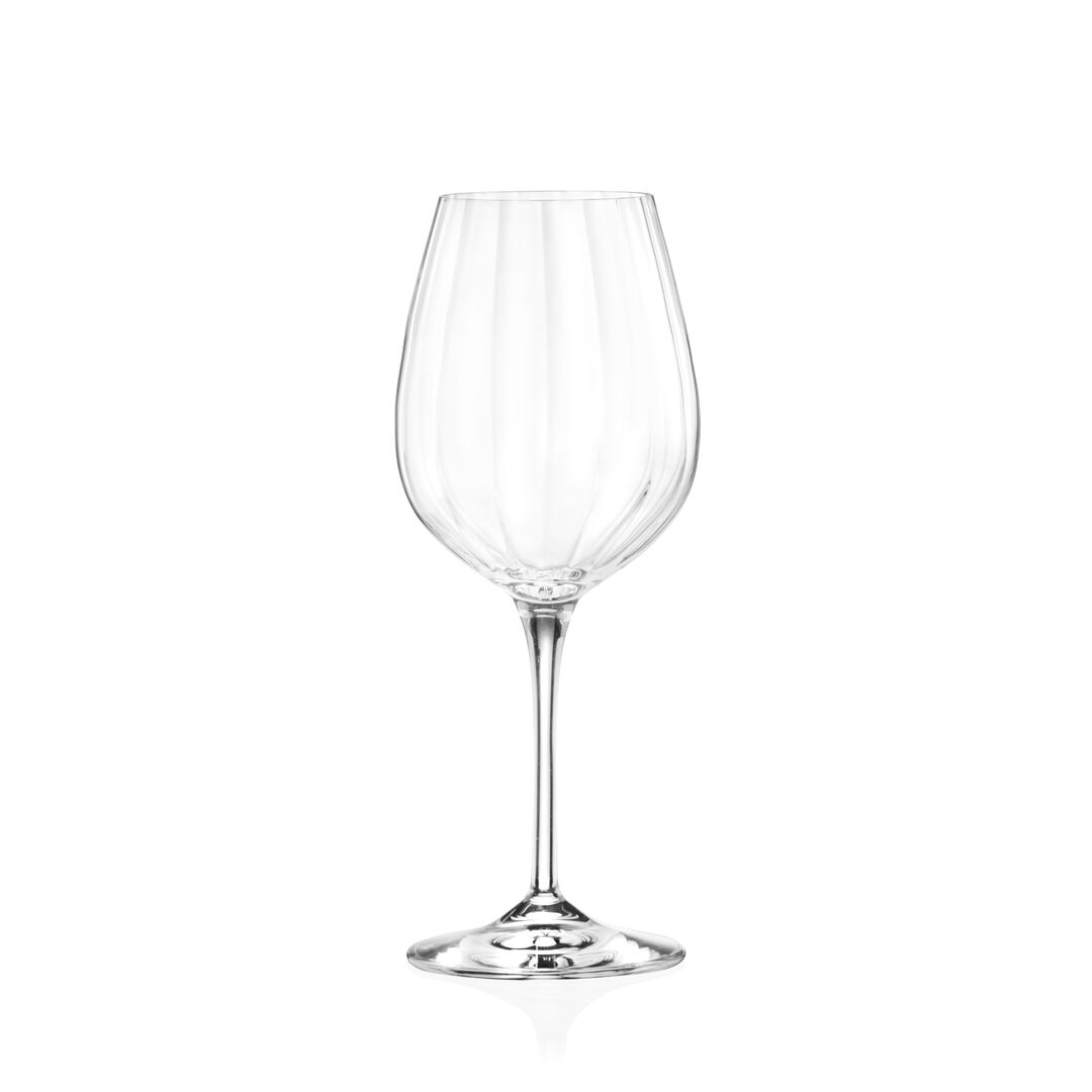 Optiq Wine 22.23cm H 45.7cl Clear Glassware Drinking Wine For Bar Pub Pack of 12