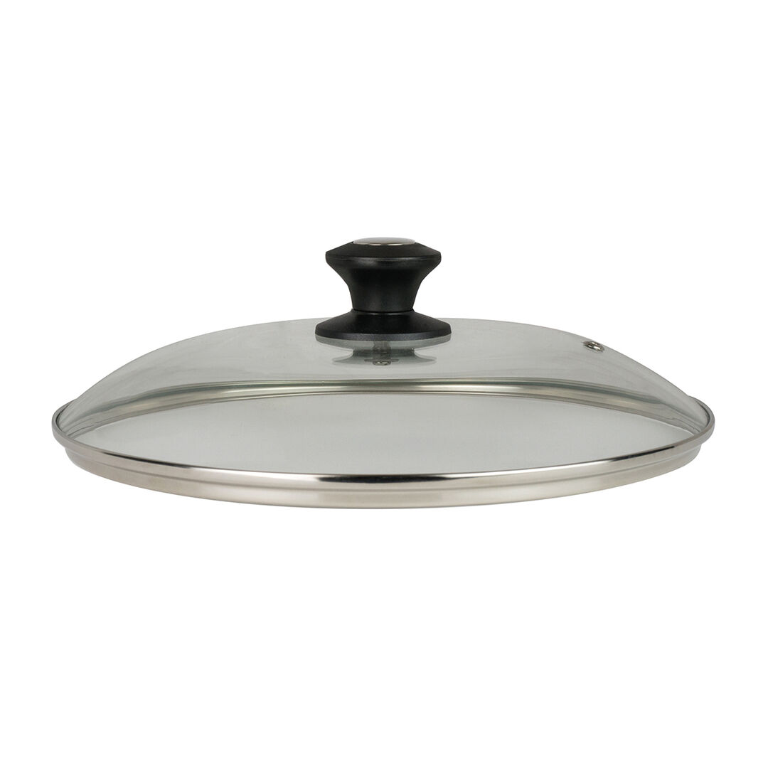 Folio Glass Lid 27.9cm with Silicone Rim &amp; Knob Fits QU003 QU004 Pack of 1