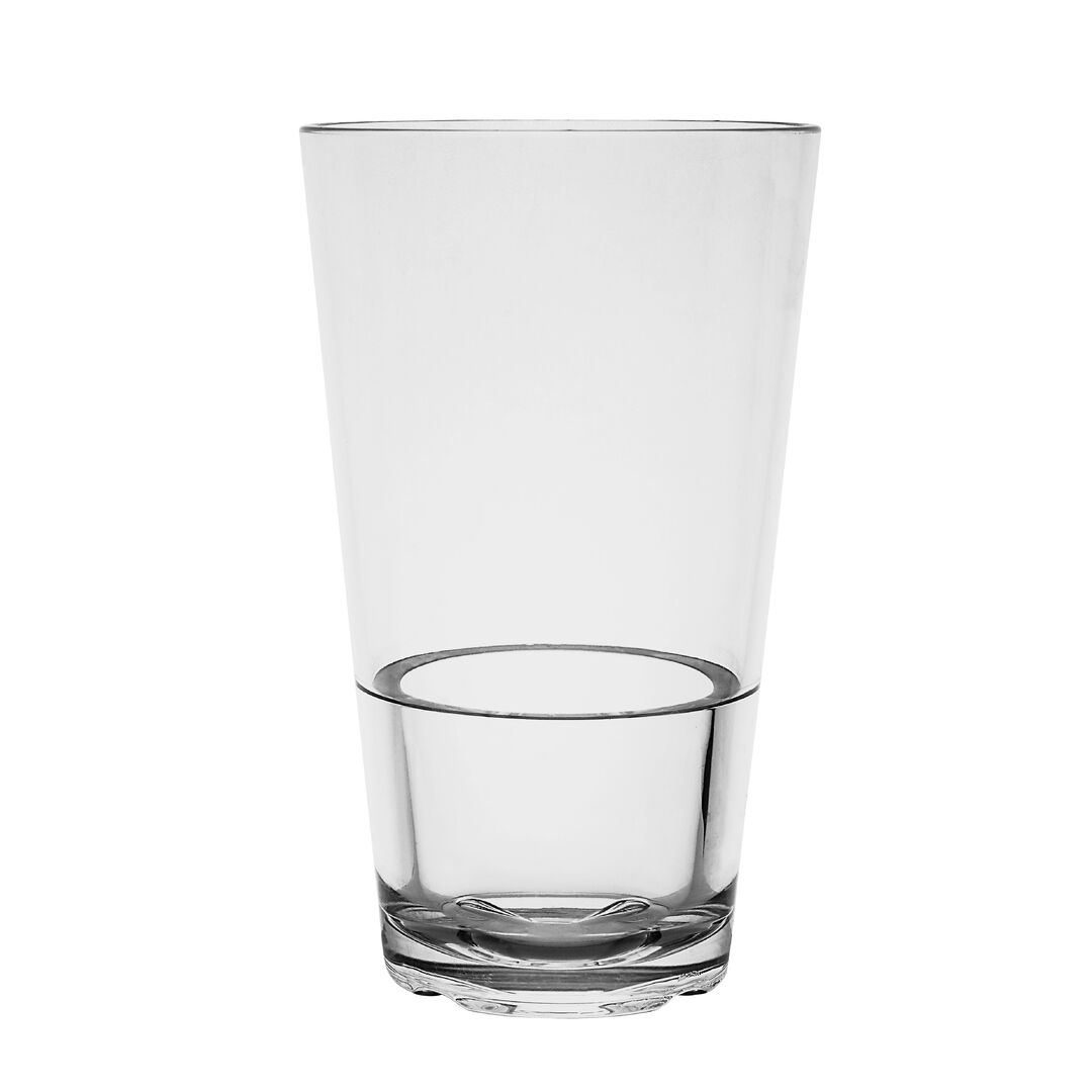Polycarbonate Nordic Pint Glass 14.92cm 47cl Shatterproof Tumbler Pack of 24