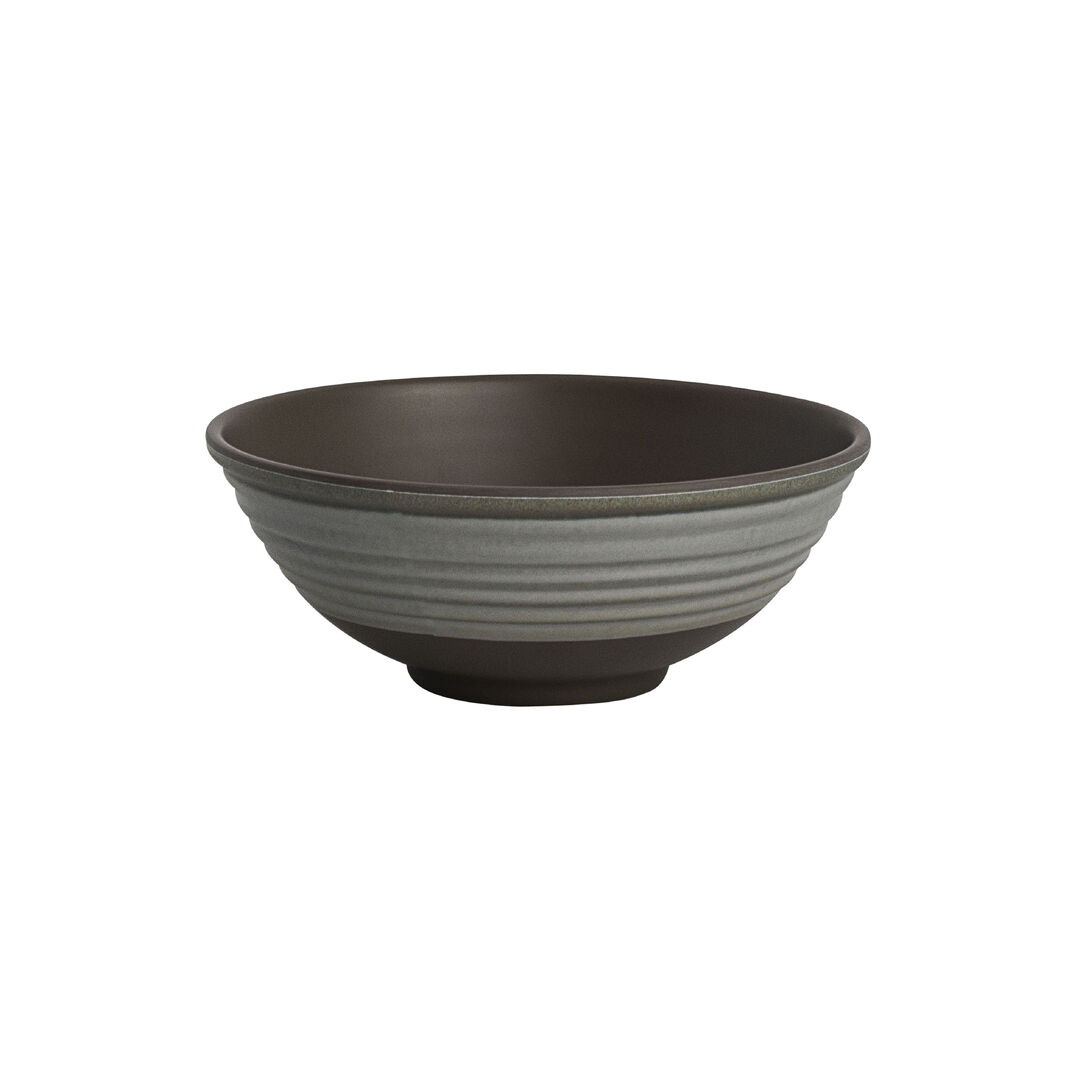 Salinas Bowl 17.8cm 89.8cl Melamine Bowl Set Home Bar Tableware Pack of 12