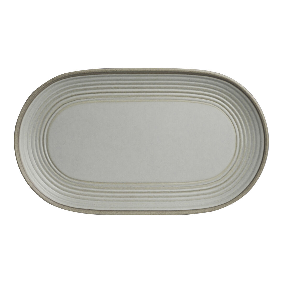Salinas Platter 35.5 x 20.3cm (14 x 8"") Melamine Serving Bar Tableware Pack 6